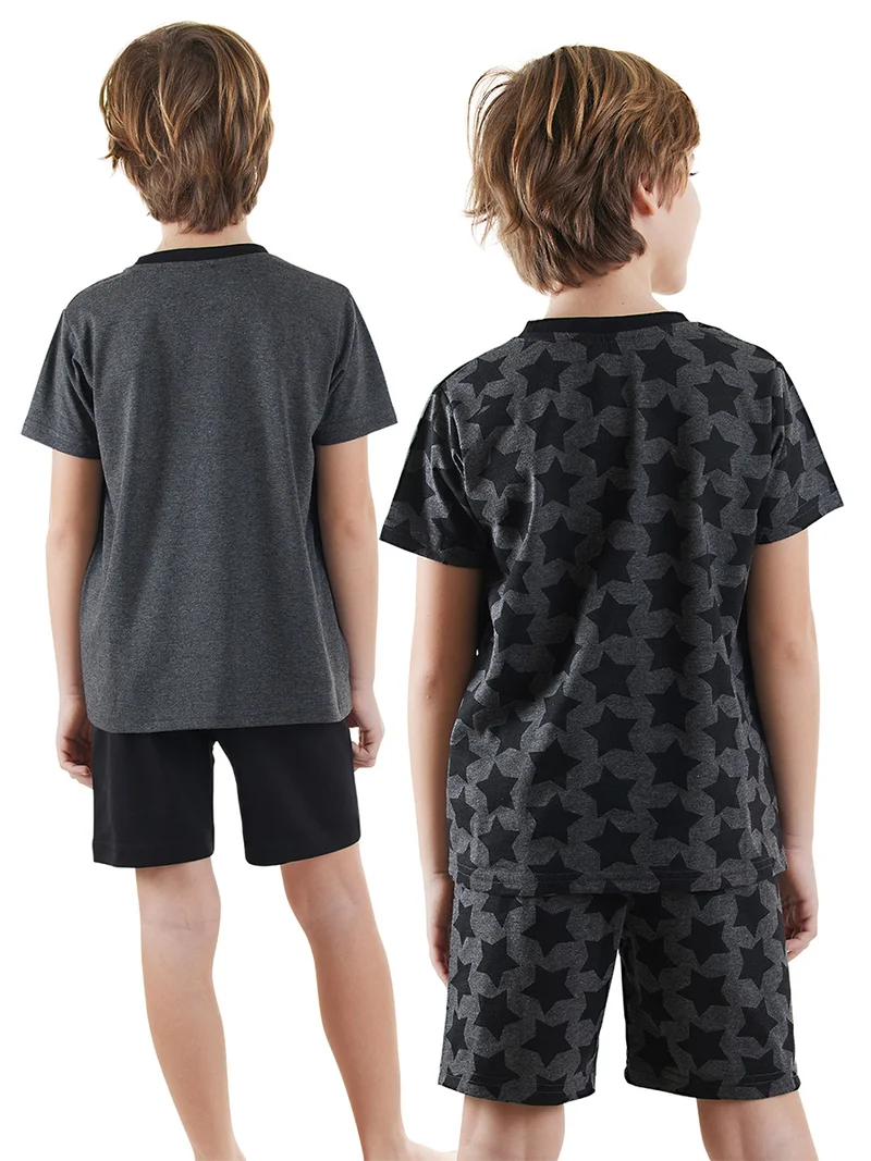 دينوكيدس طقم بيجامة للأولاد قطعتين ديناصور